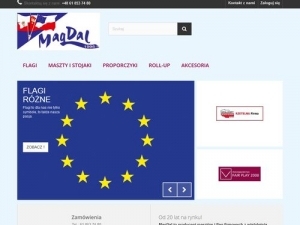 MagDal - producent masztów i flag firmowych